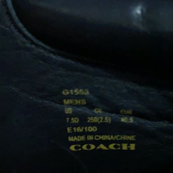 NWOT Coach Boots size 7.5 - Picture 4 of 5